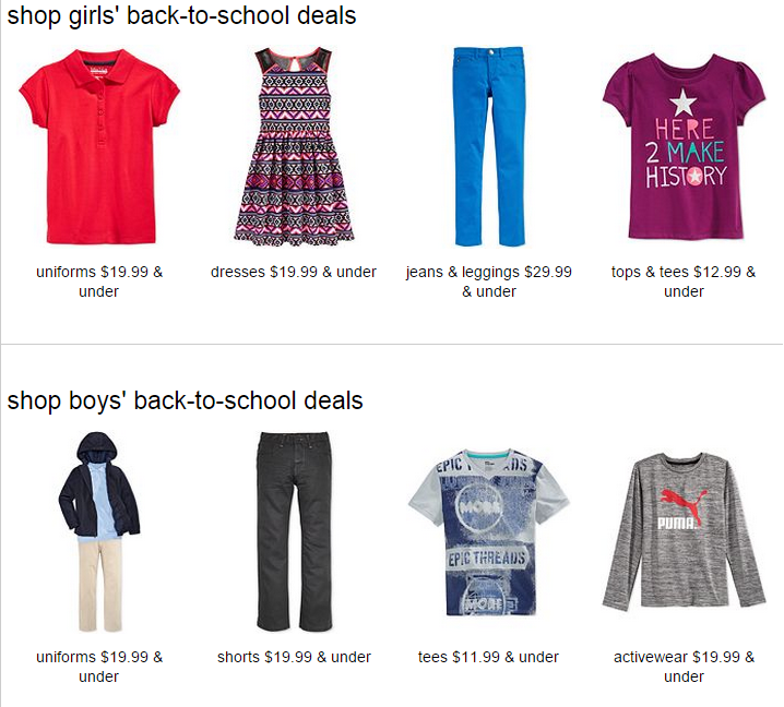 Macyâs Back to School Sale - Rocky Mountain Savings