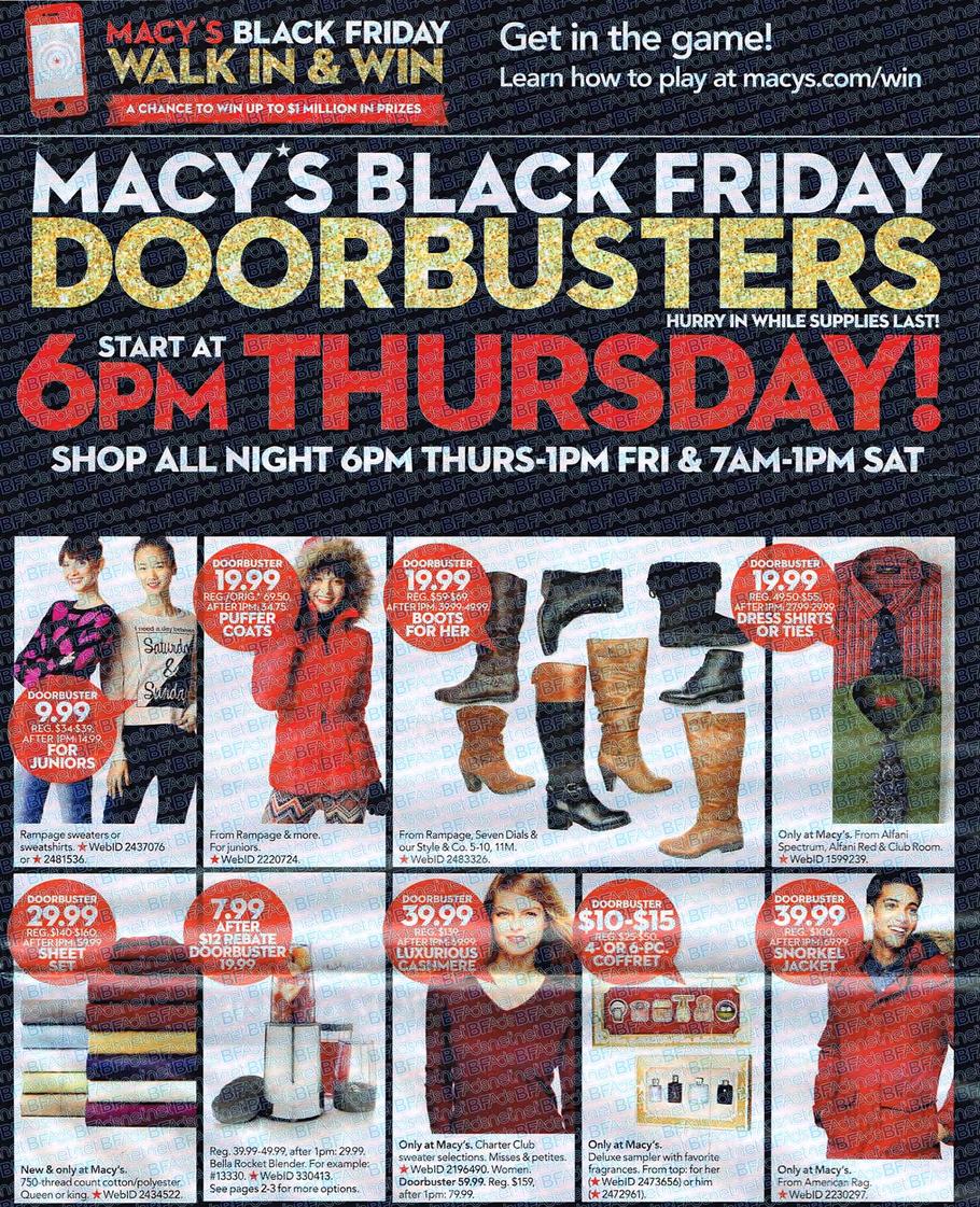 Macy&#39;s Black Friday Ad 2015
