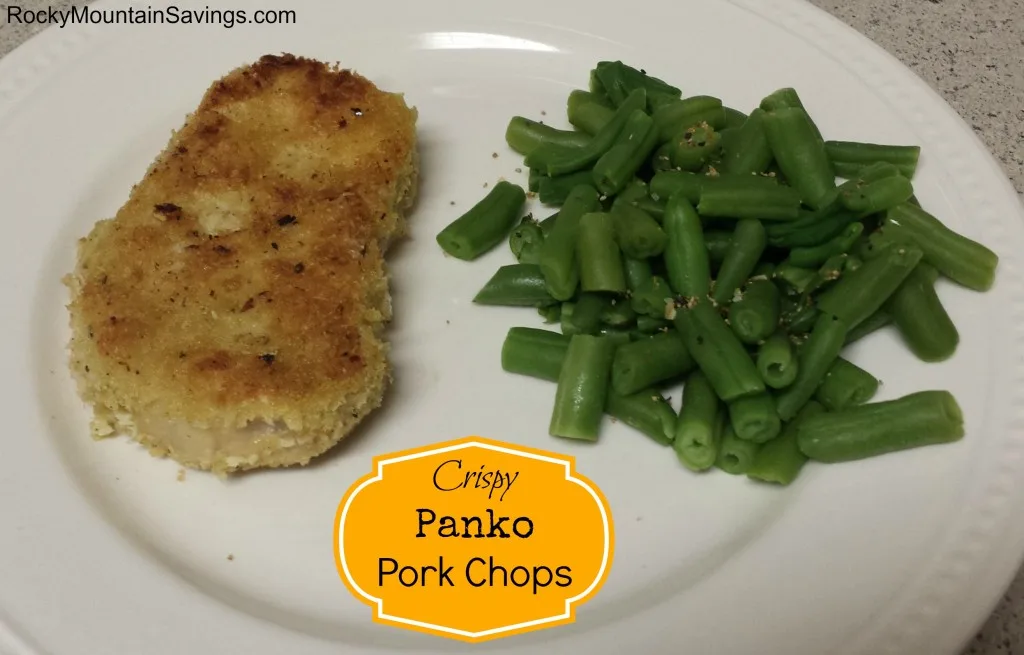 Crispy Panko Pork Chops
