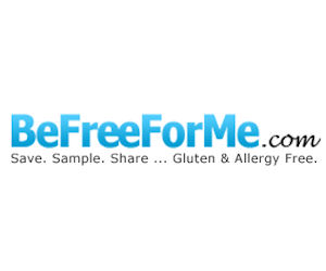 Register to Get Free Gluten Free Samples from BeFreeForMe