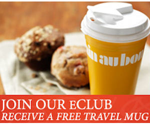 Join Au Bon Pain for a Free Travel Mug, Birthday Lunch & Gift