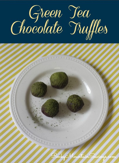 Green Tea Chocolate Truffles