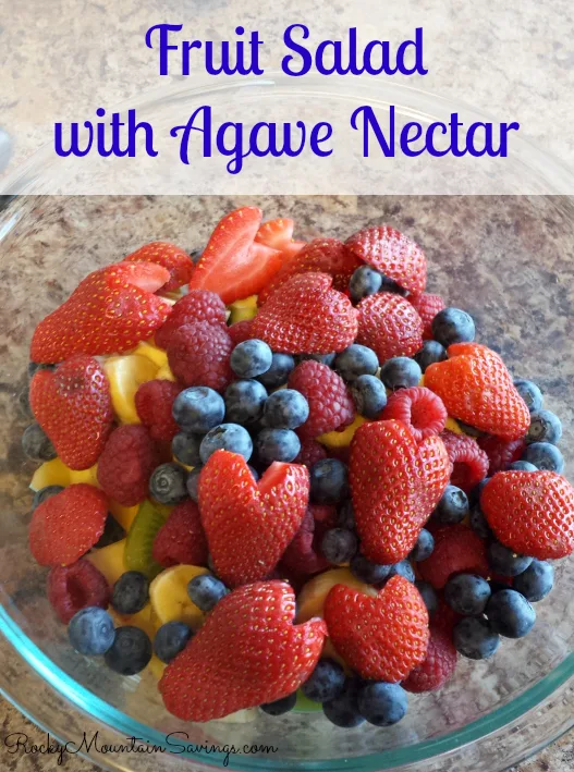 Fruit Salad Agave Nectar