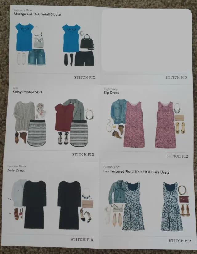 Stitch Fix Styling Card