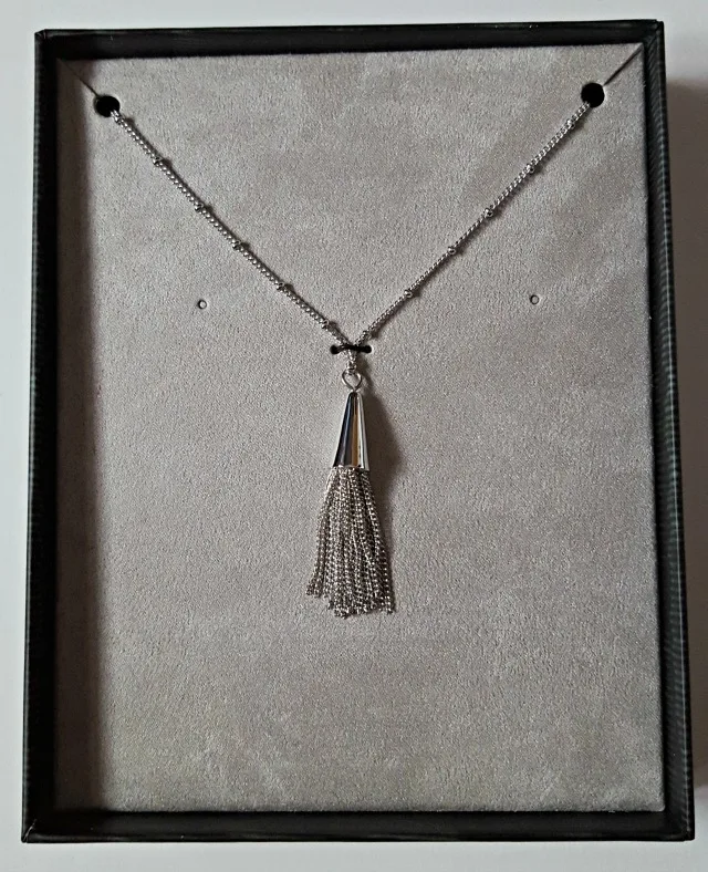 Eddie Borgo Small CHain Tassel Pendant Necklace