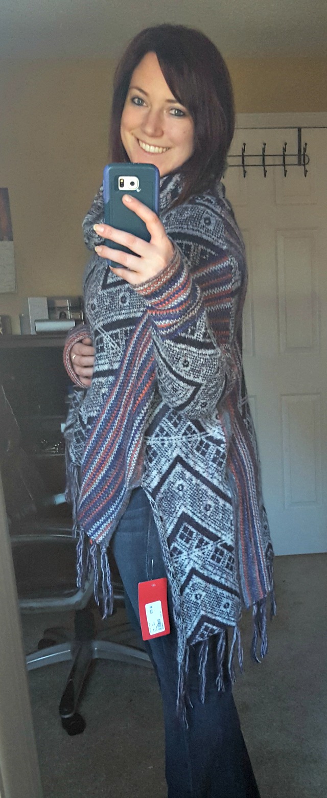 Free People Be the One Poncho Back