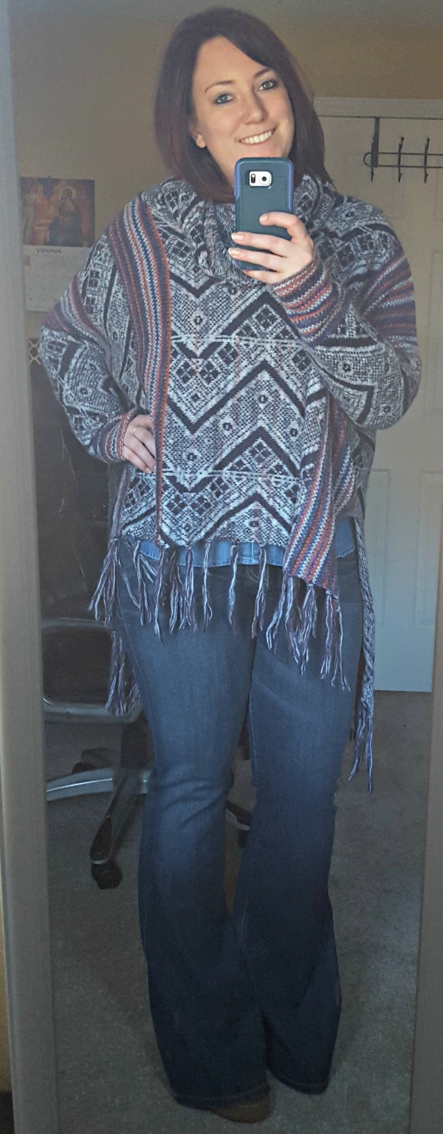 Free People Be the One Poncho