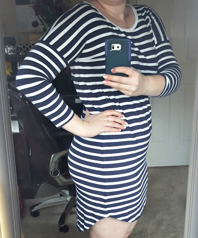 Press Striped Tunic Dress