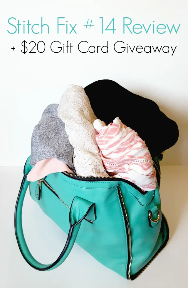 Stitch Fix #14 Review and $20 Gift Card Giveaway
