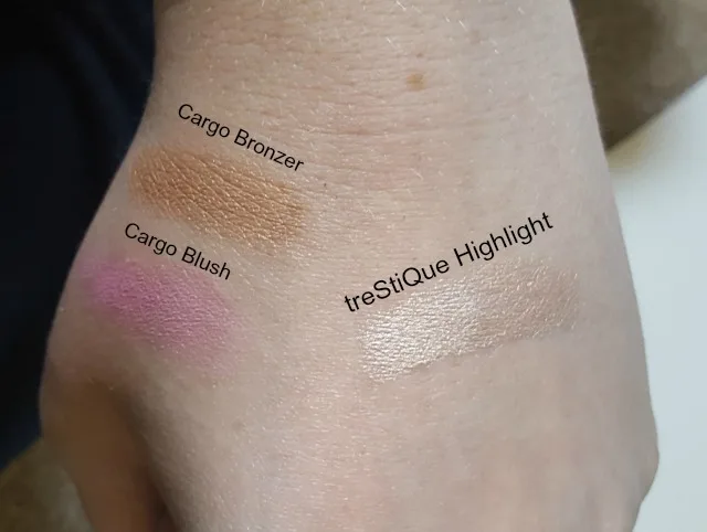 Birchbox Radiant Finish Kit swatches