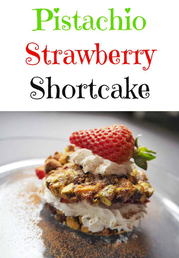 Pistachio Stawberry Shortcake