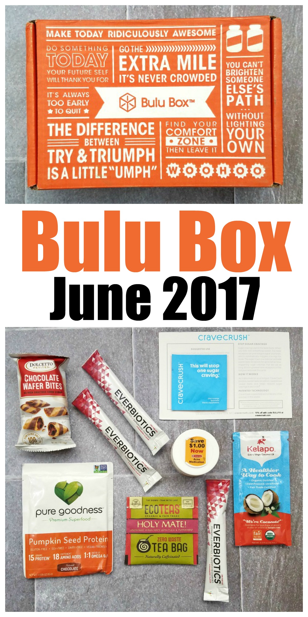 Bulu Box Weight Loss June 2017 Review