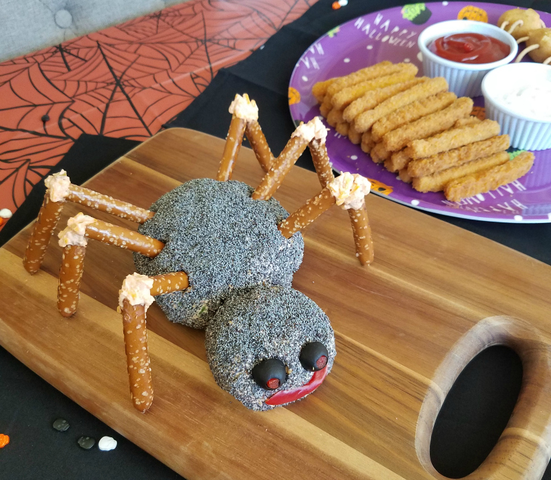 Spider Cheese Ball